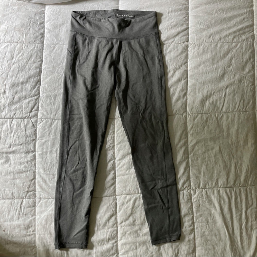 Lucky Brand Leggings size Medium grey
